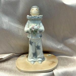 FLAVIA Porcelain “The Clown” Figurine - Vintage 1983